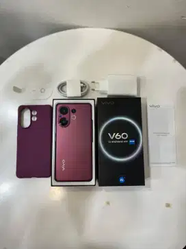 Vivo v60 telephoto Zeiss free giftbox 700rb, bisa cicilan dp 0%