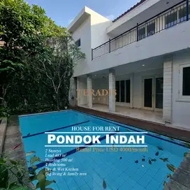DISEWAKAN RUMAH DI PONDOK INDAH