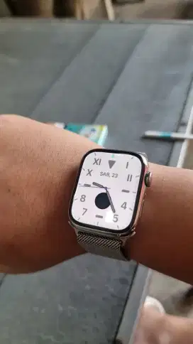 Apple watch 8 45 stainlestell murah