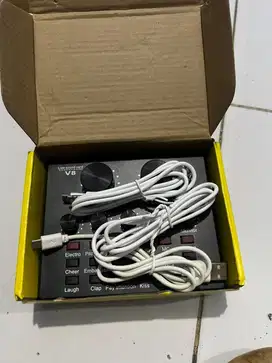 soundcard v8 baru 1x pakai