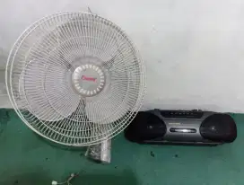 (Borongan) Kipas Cosmos & Radiotape Polytron
