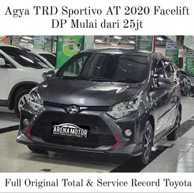 [KM 20rb] Agya TRD Sportivo AT 2020 New Model Ori # Toyota 1.2 Matic