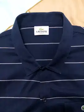 LACOSTE Kemeja Lengan Pendek  Ori Jam Tumi Gucci Lv Fred Boss Burberry