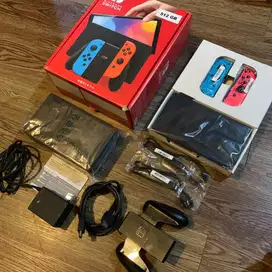 nintendo switch oled 512gb fullset fullgame
