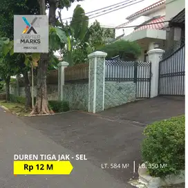 FOR SALE RUMAH DALAM KOMPLEK LINGKUNGAN TENANG DAN NYAMAN DUREN TIGA