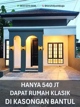 Rumah Siap Huni dekat Kampus Alma Atta di Kasongan Bangunjiwo