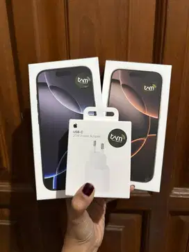 IPHONE 16 PRO NEW IBOX gratis garansi kerusakan dan kehilangan