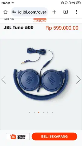 Jbl t500 original