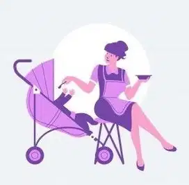 Baby sitter  (Baby 7 bulan)