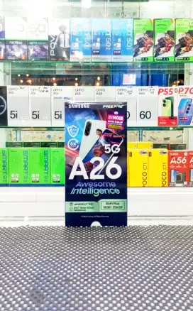 BARU..SAMSUNG A26 5G RAM 8+8/256 SEGEL/GARANSI RESMI.