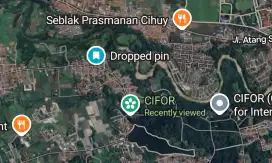Dijual Tanah 423 m² SHM – Dekat IPB