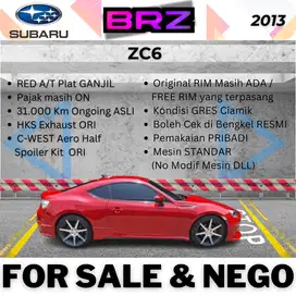 Subaru BRZ 2012 Bensin