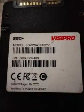 Laptop SSD 256Gb VisiPro 100%