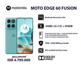Promo Hari ini❗️Motorola Edge 60 Fusion 5G 12/256gb