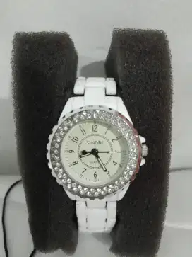 SINOBI 1850 Jam Tangan Stainless Steel Putih