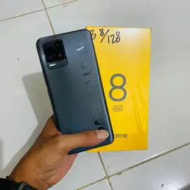 Realme 8pro 8/128 Fullset normal semua !