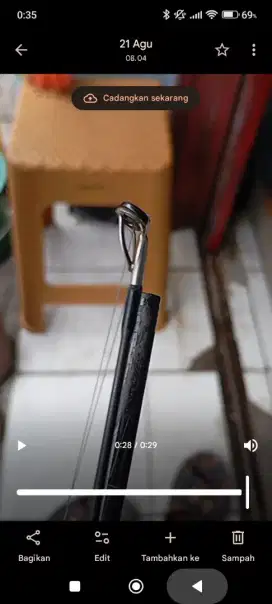 Joran milano simistar pajang 180 khusus ikan mas, real DAIWA REVROS