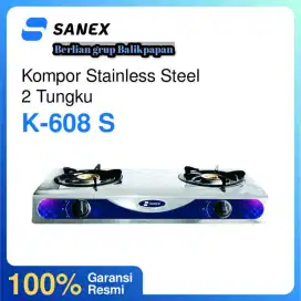 COD (Sanex Kompor Gas 2 Tungku (K-608 S)