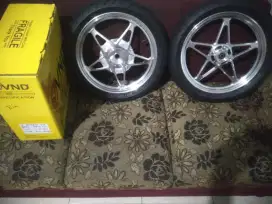 Forsale velg vnd speed bintang gen 3 chrome