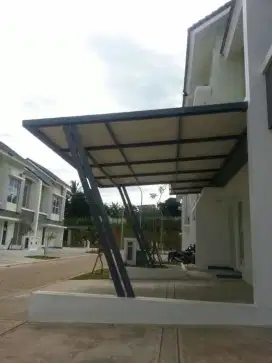 Kanopi besi hollow atap alderon RS free talang kordoba