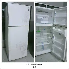 KULKAS JUMBO LG 400L