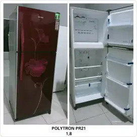 KULKAS 2 PINTU POLYTRON