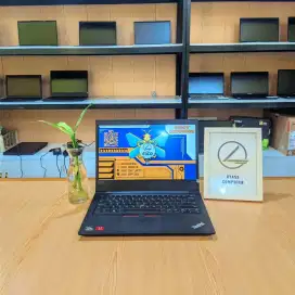 Laptop lenovo thinkpad E495 ryzen 5 ram 8GB/512GB SSD max up 32GB ram