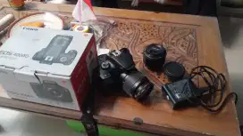 Canon EOS 4000D Kit + Lensa Yongnuo 50mm f/1.8
