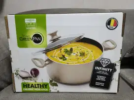 NEW Panci GreenPan Cambridge Bronze Casserole 24 cm
