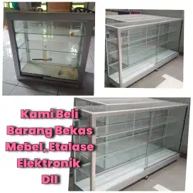 SDitampung Lagi Etalase Sekon rak gondola dll