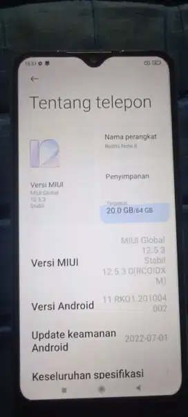 Redmi note 8 4/64