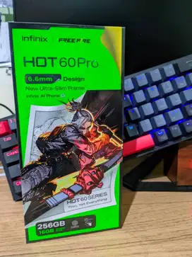 New Infinix Hot 60 Pro 8+8/256 GB Sapphire Blue Baru Segel No Repack