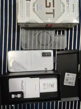 INFINIX GT 30 PRO WHITE 512GB AMOLED 144Hz NFC FULLSET BARU PAKAI
