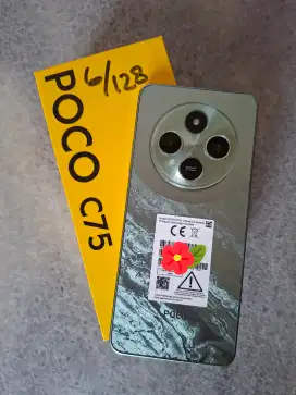 POCO C75 (6/128) Like New Garansi Panjang