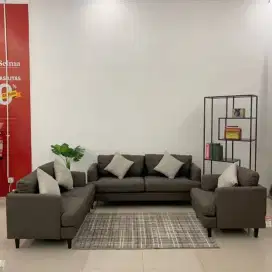 Cuci Gudang! Sofa Set Premium Empuk Bisa Cicilan