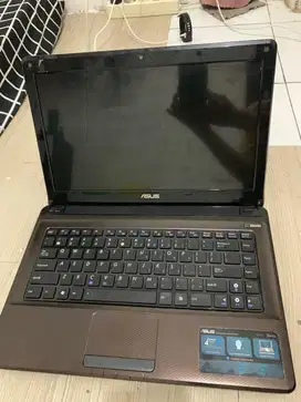 Laptop ASUS K42f - RAM 6GB SSD 120GB, murah, dibawah sejuta