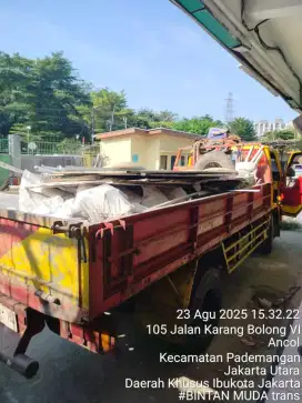 Basa buang puing dan tanah