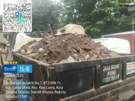 Jasa angkut puing dan tanah