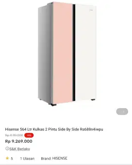 kulkas prom bisa cicilan syarat ktp tanpa dp