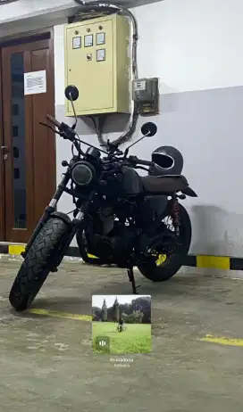 DIJUAL Motor custom japstyle basic tiger 200cc