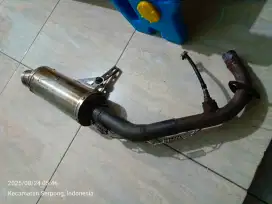 Knalpot racing vespa 3v