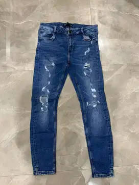 Celana panjang jeans - mango , zara ,