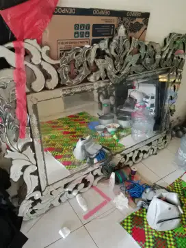 Cermin kaca jati lapisannya 100×150