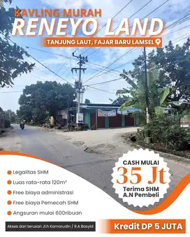 Tanah Kavling Cash 35jt Free BBN