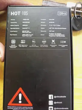 Infinix Hot 10S ram 6/128
