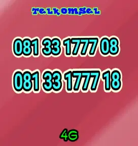Nomer cantik simpati Telkomsel 11 digit rapi