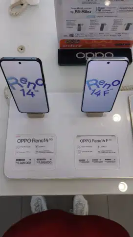 promo cicilan HP Oppo Reno 14 cukup KTP aja guys