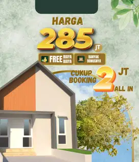 HANYA 1 JUTA BISA PUNYA RUMAH DENGAN KONSEP SCANDINAVIAN MINIMALIS