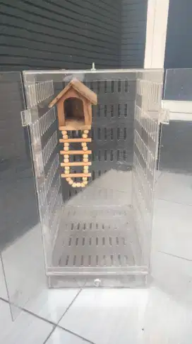Kandang sugar glider akrilic
