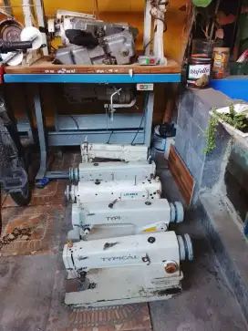 Mesin jahit bekas siap pakai